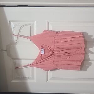 HURLEY brand tank in coral sz S NEW